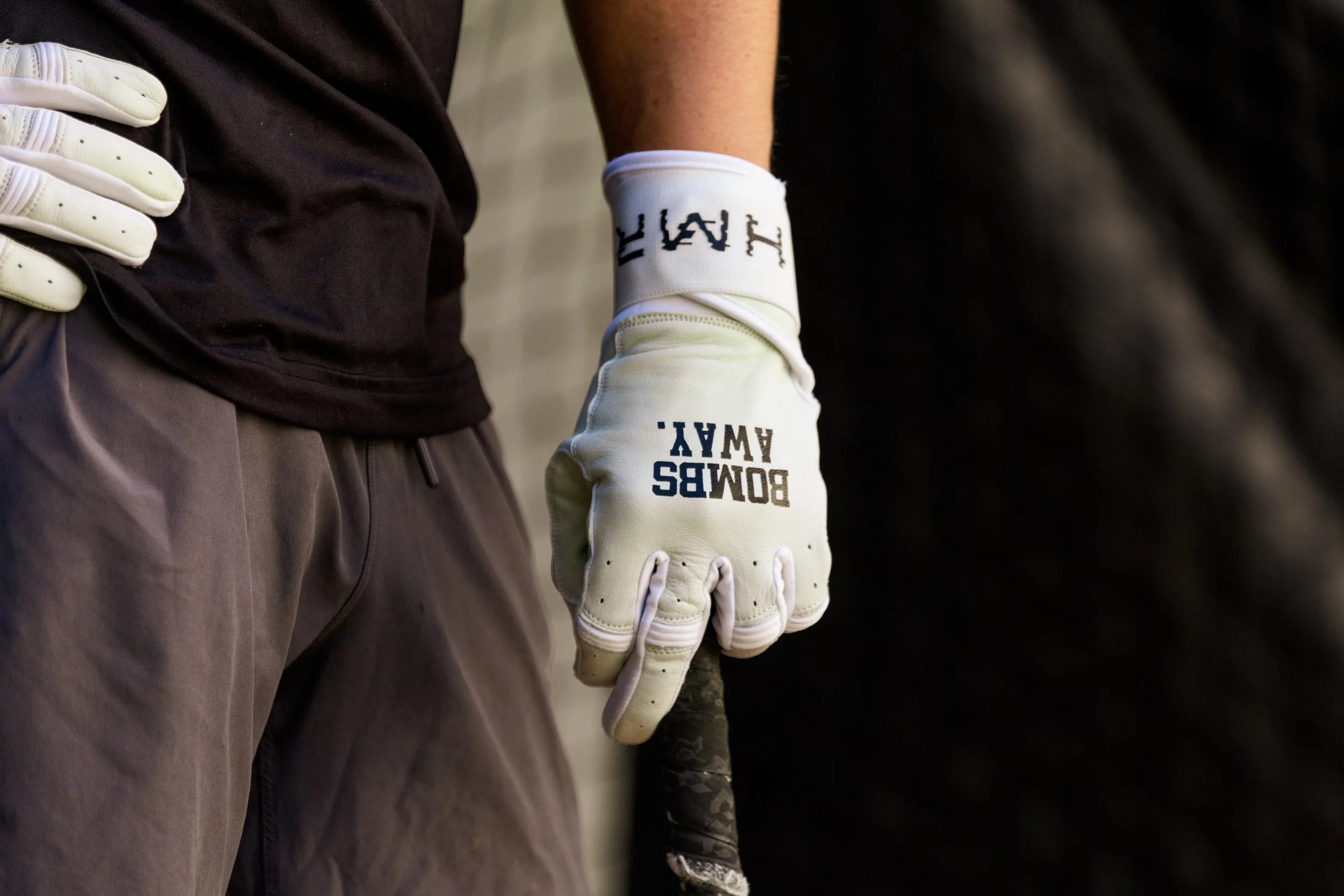 "BOMBS AWAY" Batting Gloves